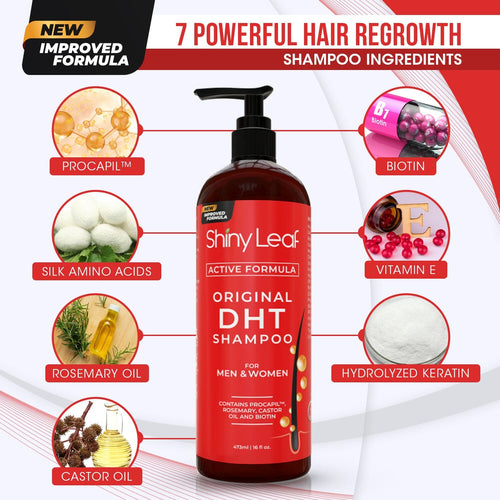 DHT Blocker Hair Loss Shampoo with Biotin — 16 oz