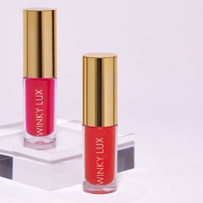 Winky Lux Barely There Tinted Lip Oil Luscious 0.12 fl oz - Imperfect Box